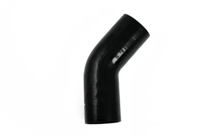 Silikonslang Svart 45° 3,25" (83mm)
