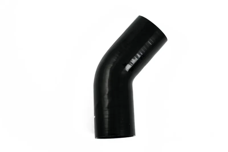 Silikonslang Svart 45° 3,25" (83mm)
