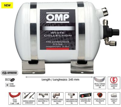 OMP CEFAL 2 Elektriskt Brandsläckningssystem