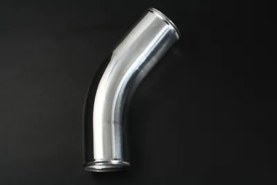 Aluminiumrör 45° 4" (102mm)