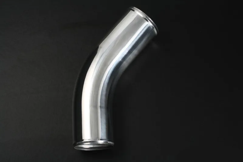 Aluminiumrör 45° 4" (102mm)