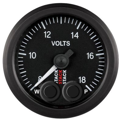 STACK Professionell 52 mm Rund Voltmätare