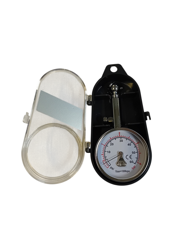 Däcktrycksmätare – 60 psi / 4 bar (TÜV-godkänd)