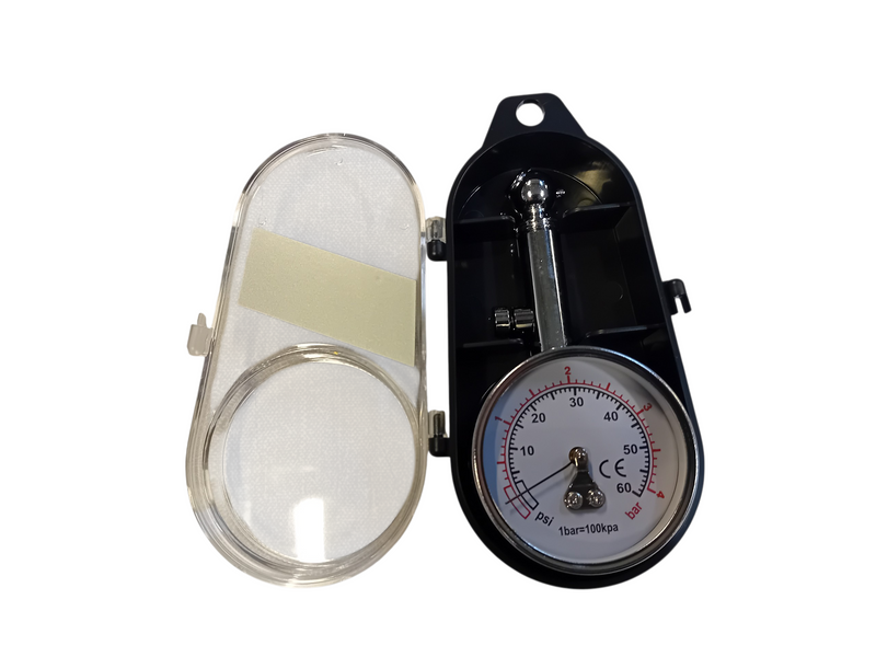 Däcktrycksmätare – 60 psi / 4 bar (TÜV-godkänd)
