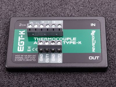 EGT (TYPE-K) 2CH amplifier 0-5v out