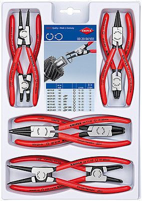 KNIPEX Låsringtångsats 002004V01