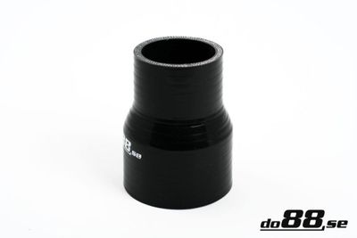 Silikonslang Svart 2,25 - 2,75´´ (57-70mm)