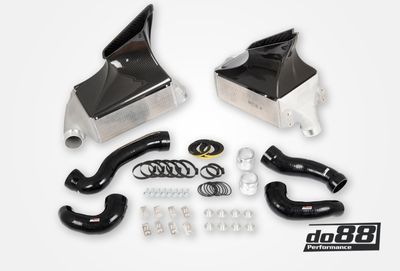 Porsche 911 Turbo (996) Intercooler kit MERA för OEM Y-Rör