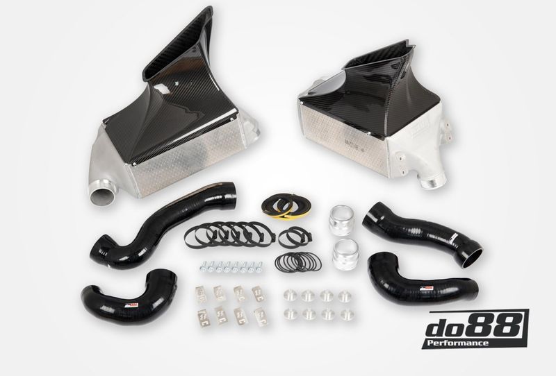 Porsche 911 Turbo (996) Intercooler kit MERA för OEM Y-Rör
