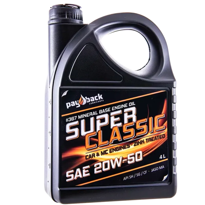 Mineral olja zink Super Classic SAE 20W50 4L