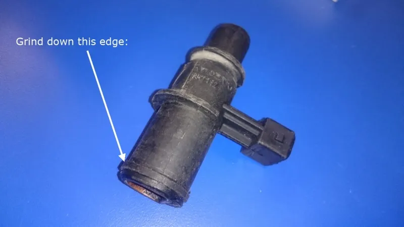 Inloppsslang Volvo 740/940 Turbo (90–98) 3" Röd