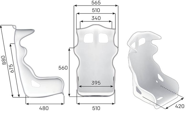 OMP RS-P.T.2 – Racingstol FIA 8855-1999