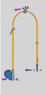3-punkts Sadelbälte Retractable