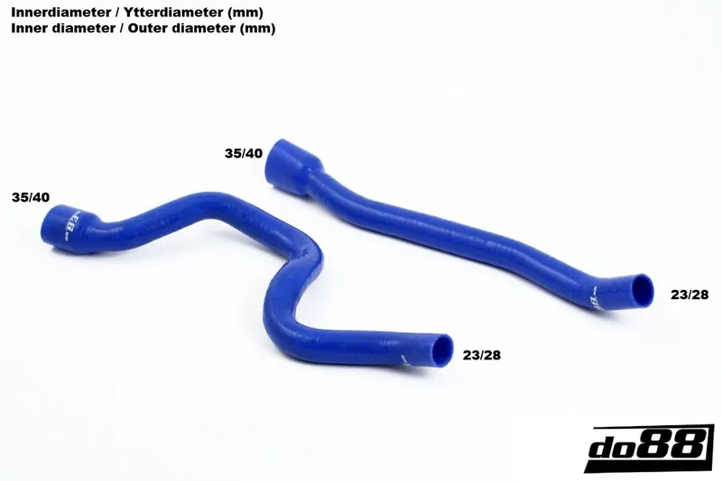 Dräneringsslangar Svart Volvo 850/S70/V70/C70 (92–00)