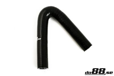 Silikonslang Svart 135 grader 0,75´´ (19mm)