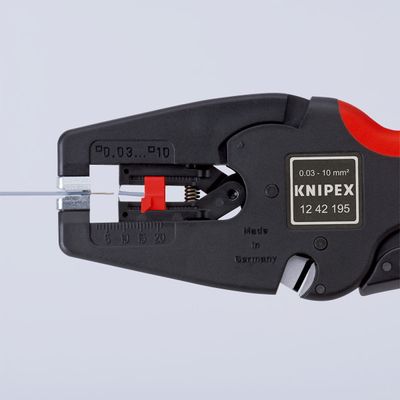 KNIPEX Självinställande Avisoleringstång 195 mm