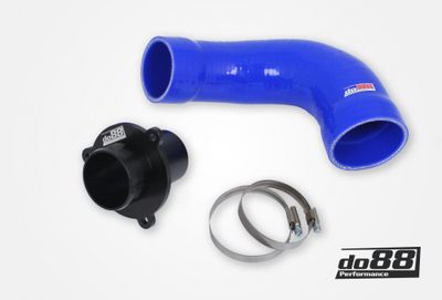 VAG 1.8 2.0 TSI (MQB) Turbo Muffler Delete, do88 Tryckrör, Blå slang