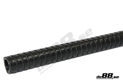 Silikonslang Svart Flexibel 0,75´´ (19mm), 4 Meter