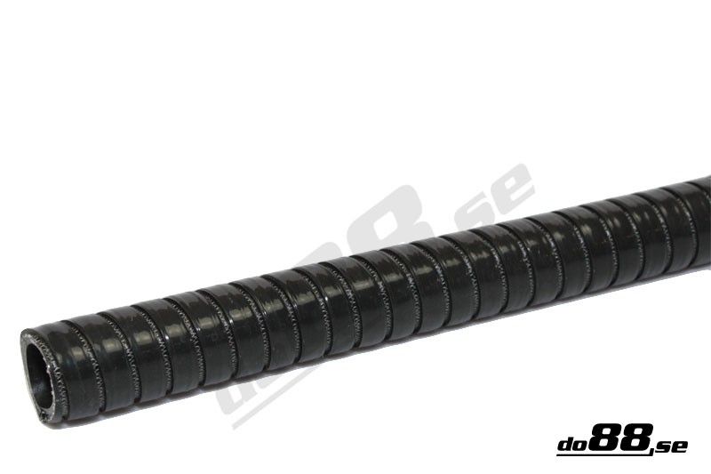 Silikonslang Svart Flexibel 0,75´´ (19mm), 4 Meter