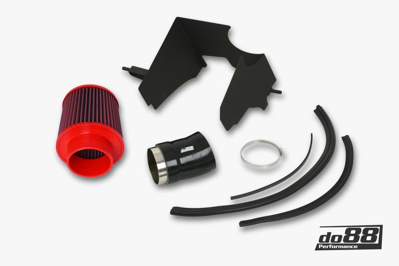 SAAB 9-3 2.8T V6 06-11 Insugssystem med filter, svart slang