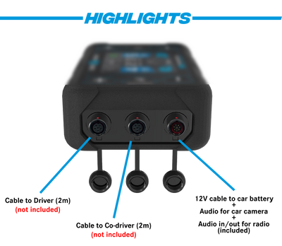 Intercom ZN  Rally och offroad Wireless