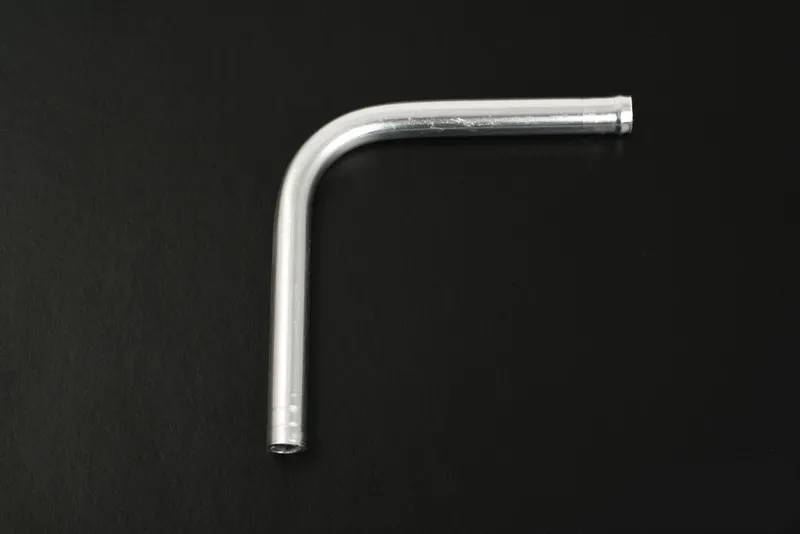 Aluminiumrör 90° 0,875" (22 mm)