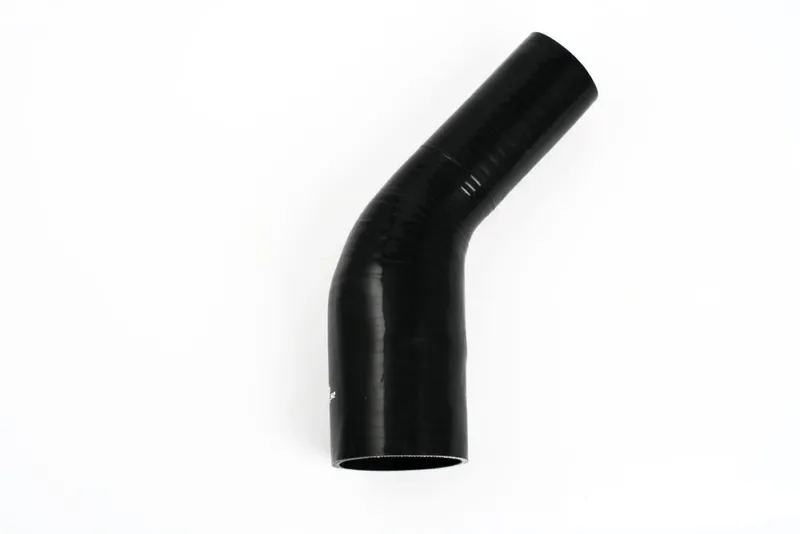 Silikonslang Svart 45° 2,375–2,5" (60–63 mm)