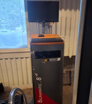 Bilnamatic 8 MX broms- och stötdämparprovare