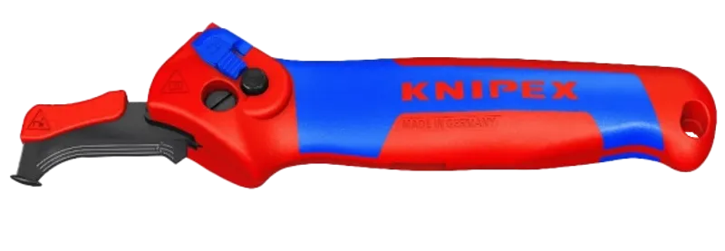 KNIPEX Stripping Knife with Guide Shoe