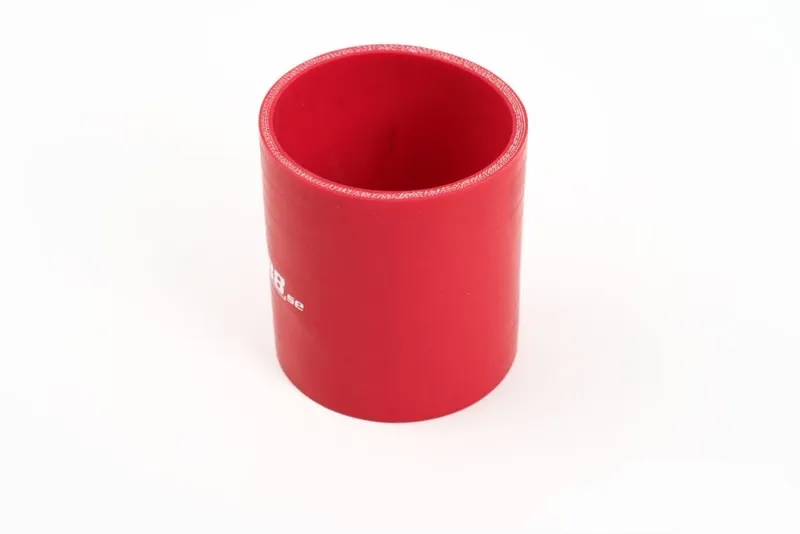 Silikonslang Röd Koppling 3,5" (89mm)