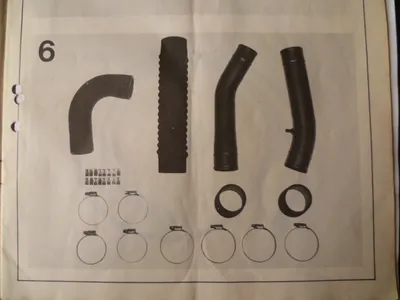 Volvo 240 Turbo (B21FT) Tryckslangar Blå