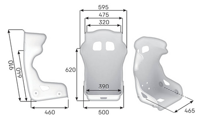 OMP HTC Evo VTR Racingstol