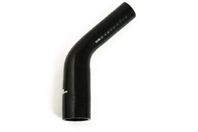 Silikonslang Svart 45° 0,75–1,25" (19–32 mm)