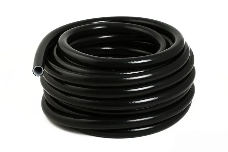 Silikonslang Armerad Svart 1" (25mm)