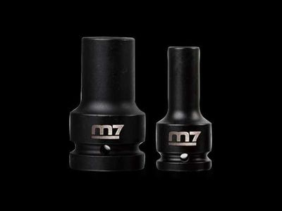 M7 Krafthylsor 3/4" långa