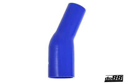 Silikonslang Blå 25 grader 3 - 4´´ (76 - 102mm)