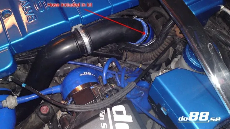 Tryckslangar Volvo S40/V40 2.0T/T4 (98–04) Blå