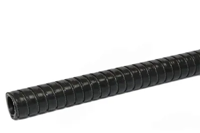 Silikonslang Svart Flexibel 0,625" (16mm)