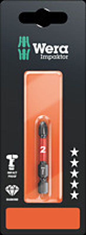 WERA 851/4 IMP DC PH 2 x 50 mm
