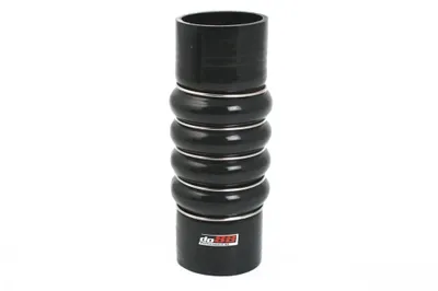 Silikonslang Svart Flexkoppling 4-Steg 2,75" (70mm)
