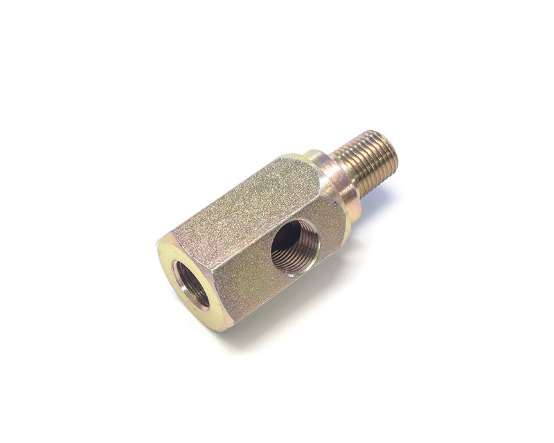 Nippel T-rör Stål 1/8 NPTF x3