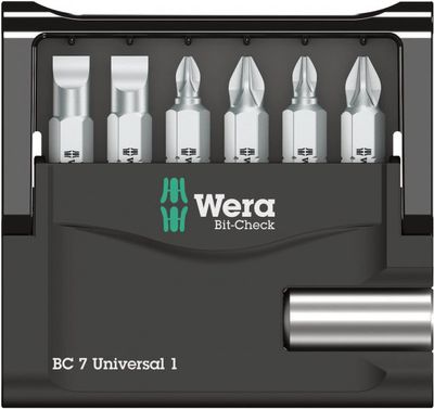 WERA Bit-Check 7 Universal 1 SB