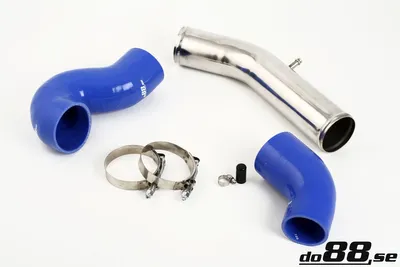 Volvo S60R / V70R (04–07) Undre Intercoolerrör Blå