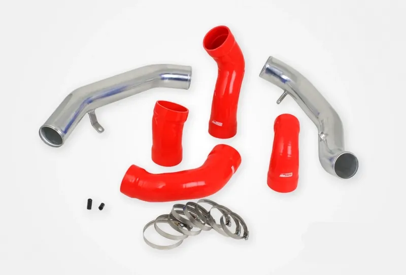 Volvo S60/V60/XC60/V70/XC70/S80 3.0L T6 Tryckrör med Röda slangar