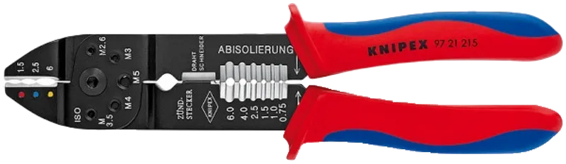 KNIPEX 97 21 215 – multifunktionell kabelskotång