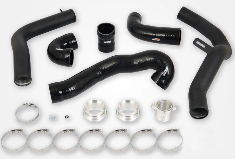 SAAB 9-5 2.0T (10–11) Tryckrör med Svarta slangar