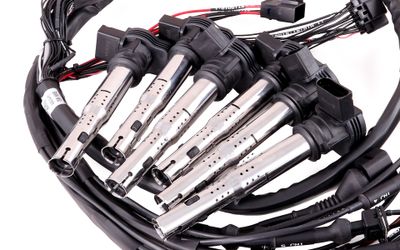 Kontakterad kabelhärva BMW M50 – inkl. tändspolar och LSU 4.2