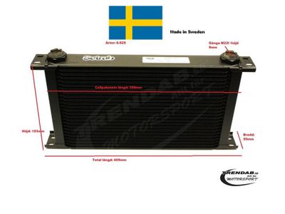 Setrab Oljekylare 25 Rader