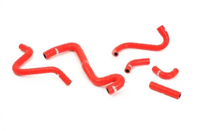 SAAB 9-5 (98–03) & 9-3 (00–02) Vevhusventslangar Röd