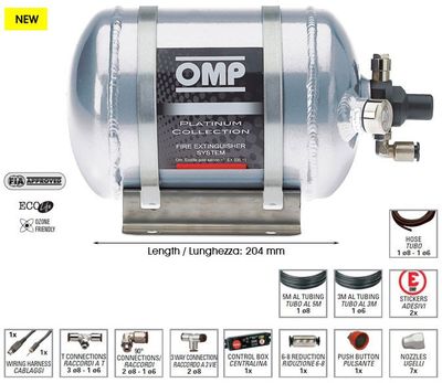 CESAL 3 OMP Platinum elektriskt sprinklersystem